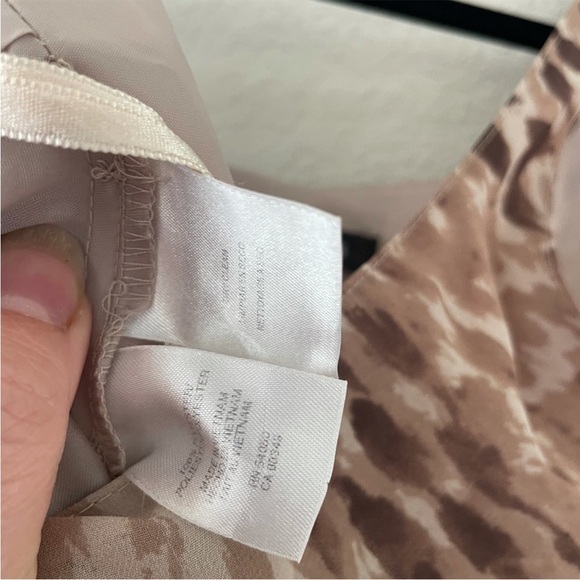 Vintage Jones NY Layered Tiered Slip Maxi Dress Size 4 - Picture 13 of 15